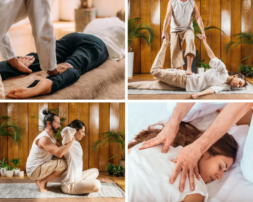 thai yoga shiatsu massage
